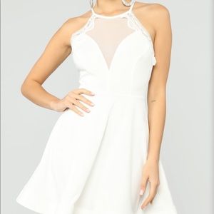 Heavenly Body Lace Trim Dress